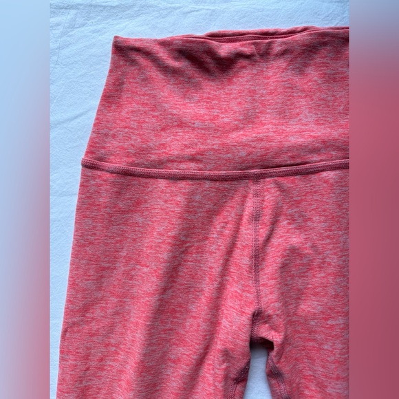 Beyond Yoga Caught In The Midi Space Dye Leggings in Light Pink Heather Small - Picture 7 of 14